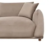 Living Room Set 5 Seater JUBEK Velvet Taupe_1077925