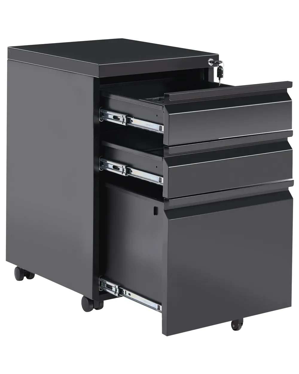 Büroschrank RECAMI Schwarz_1060756