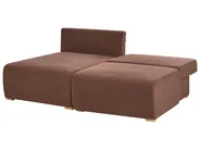Modular Corner Sofa NERBO Boucle Brown Right Hand_1034379