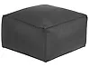 Pouf BOULDER Schwarz