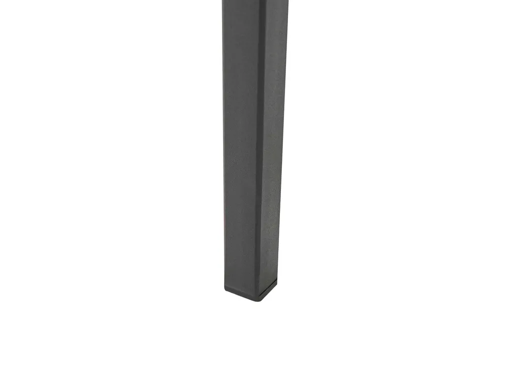 Gartenmöbel Set 4-Sitzer MALETTO/TAVIANO inkl. Kissen Metall Grau / Schwarz_993846