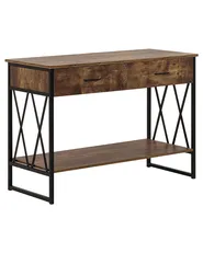 Console Table AYDEN Dark Brown_757247