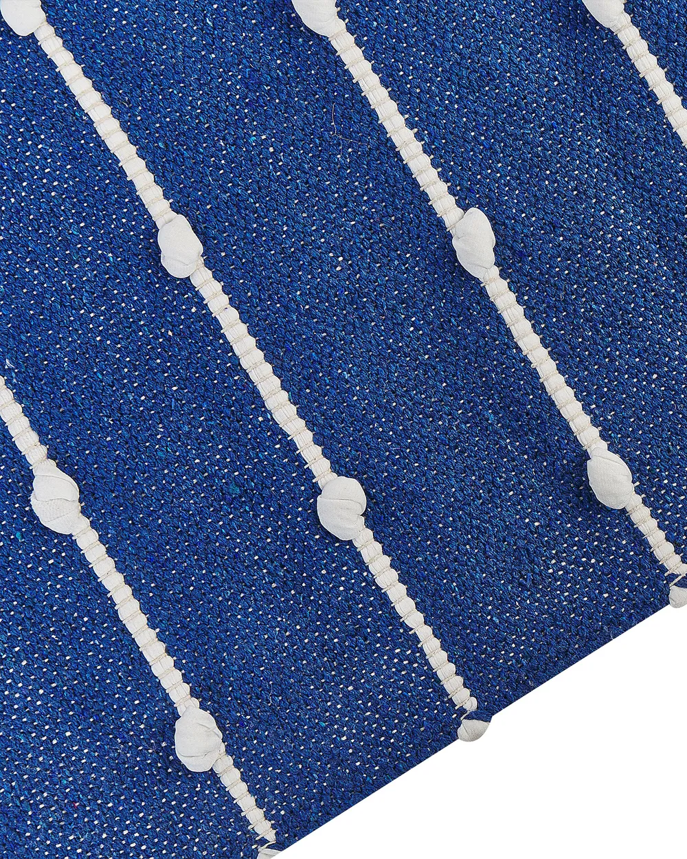 Teppich KONDHALI Blau 80 x 150 cm Baumwolle_842822