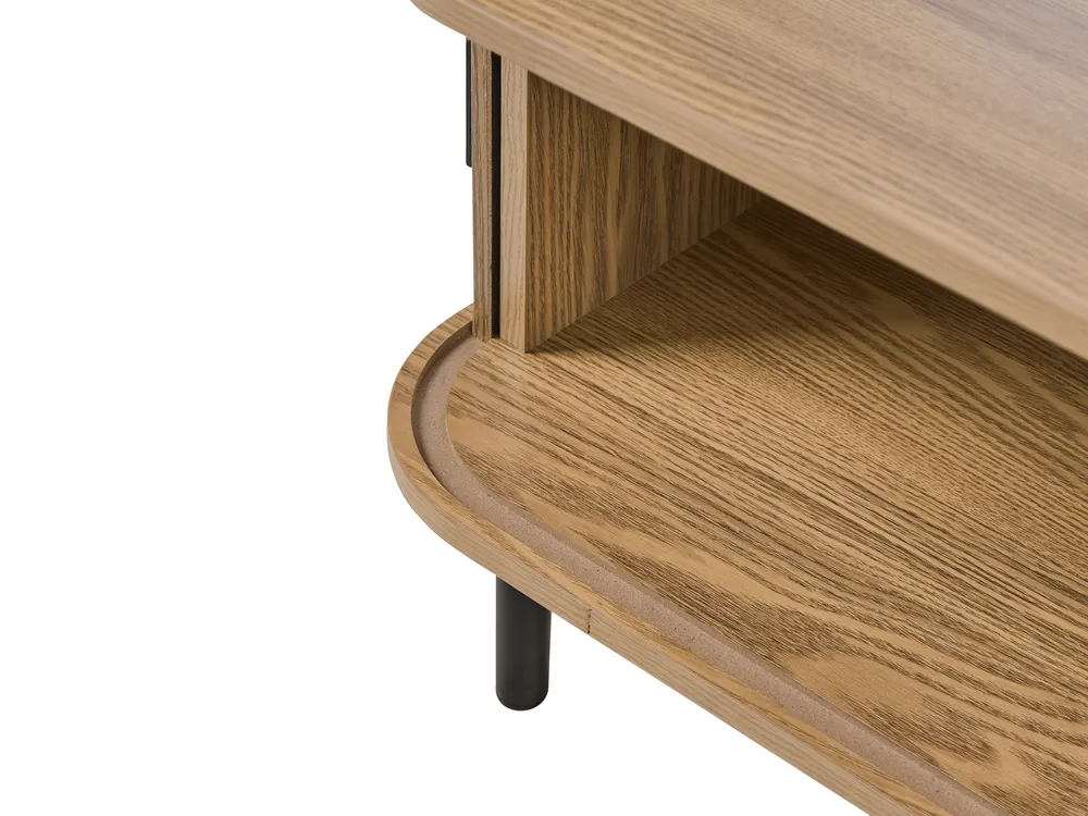 Couchtisch BRADLEY mit Stauraum Braun_900822