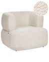 Sessel LOHJA Chenillegewebe Hellbeige