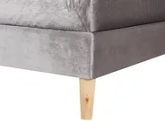 Divan Bed Velvet MARQUISE 160 x 200 cm (EU King Size) Grey_797292