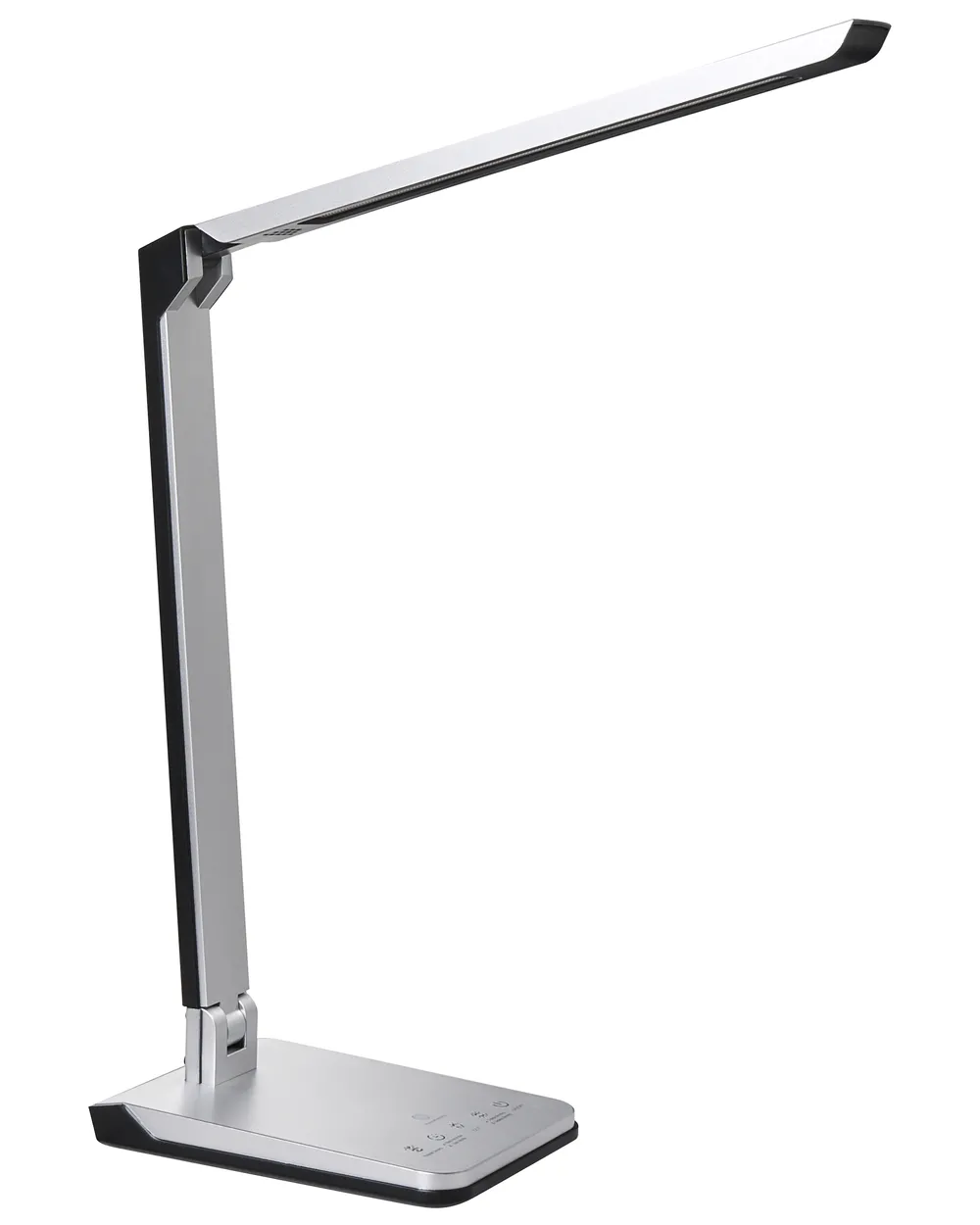 LED Schreibtischlampe PICTOR mit Dimmer Silber