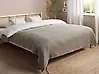 Tagesdecke CHAGYL Baumwolle 200 x 220 cm Taupe