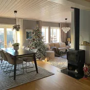 Künstlicher Weihnachtsbaum mit Schnee TOMICHI 210 cm Weiß_792330