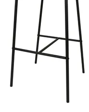 Set of 2 Bar Chairs KIANA Orange_908135