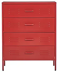 Ladekast ENAGO Metaal Rood_812238