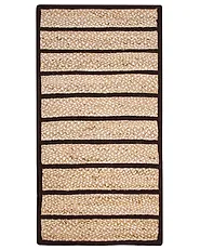 Teppich KARADONA Beige 80 x 150 cm Jute_757906