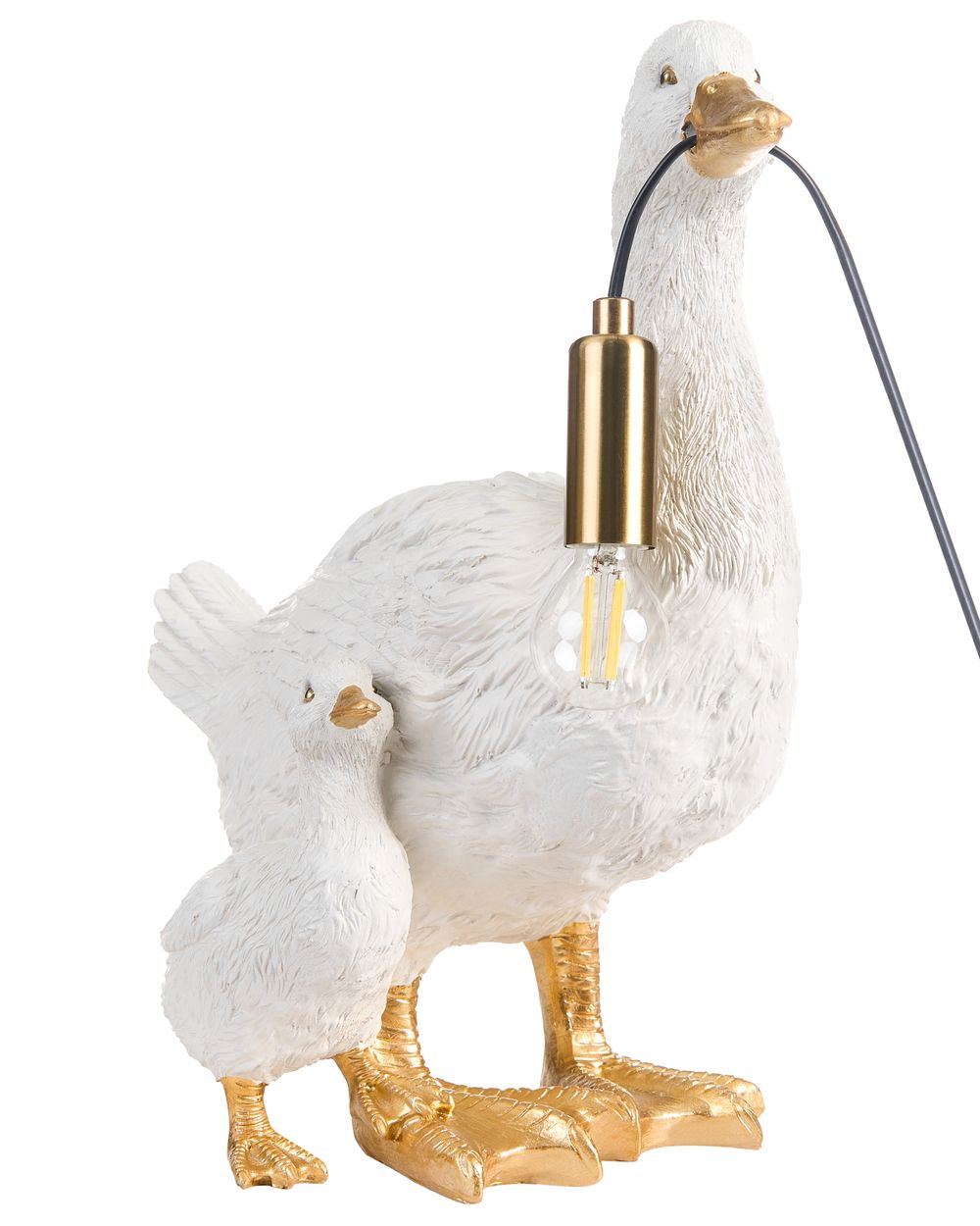 Tischlampe Ente DAFFY Weiß