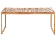 Gartenmöbel Set 8-Sitzer SASSARI II inkl. Kissen zertifiziertes Akazienholz Grün_924053