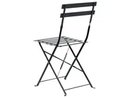 Bistro Set klappbar FIORI Metall Schwarz_879133
