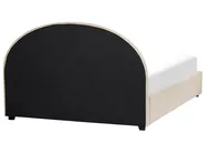 Bett mit Stauraum VAUCLUSE Bouclé Beige 160 x 200 cm_837403