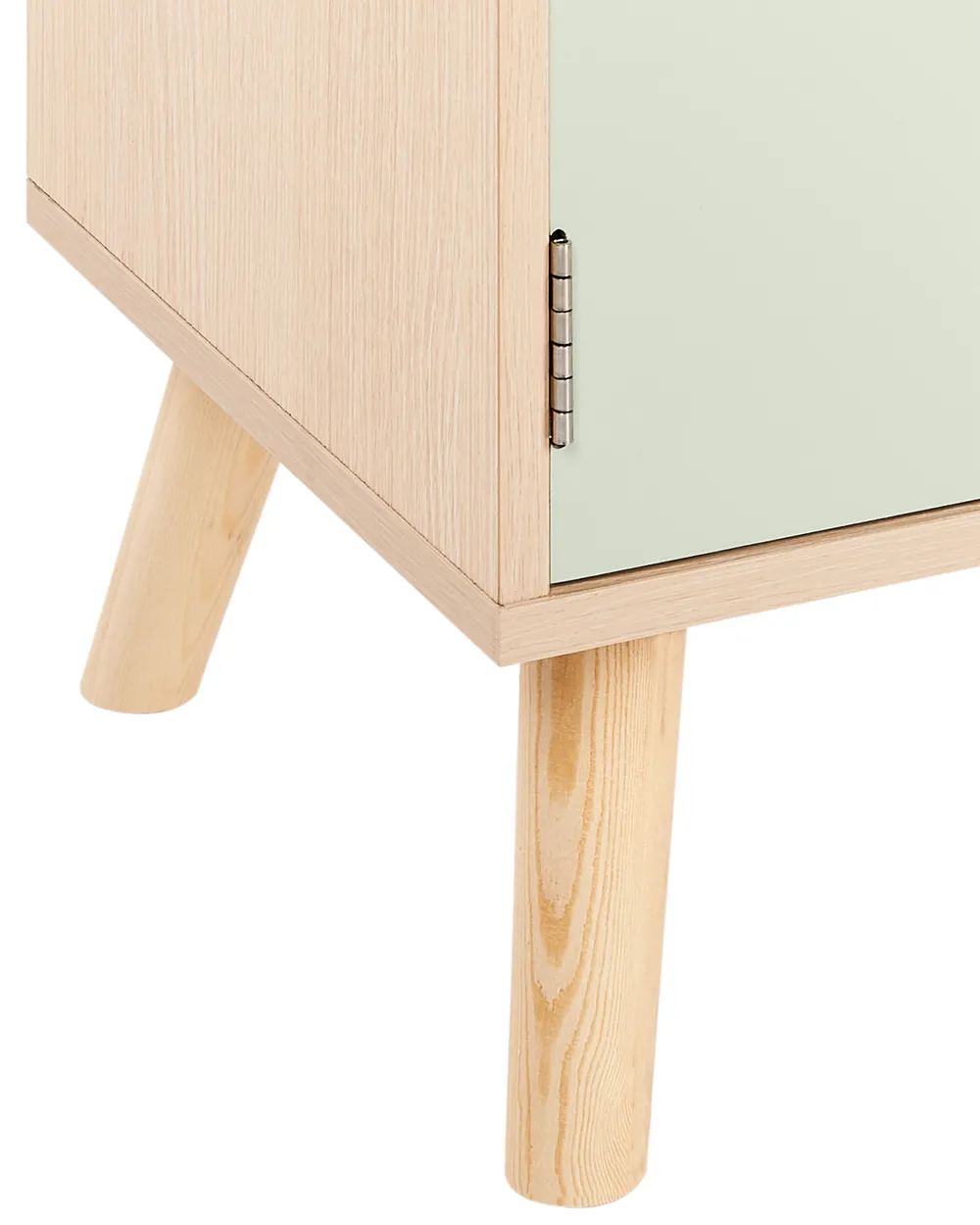 2 Tier Shelving Unit LACKEY 105 cm Light Green_950100