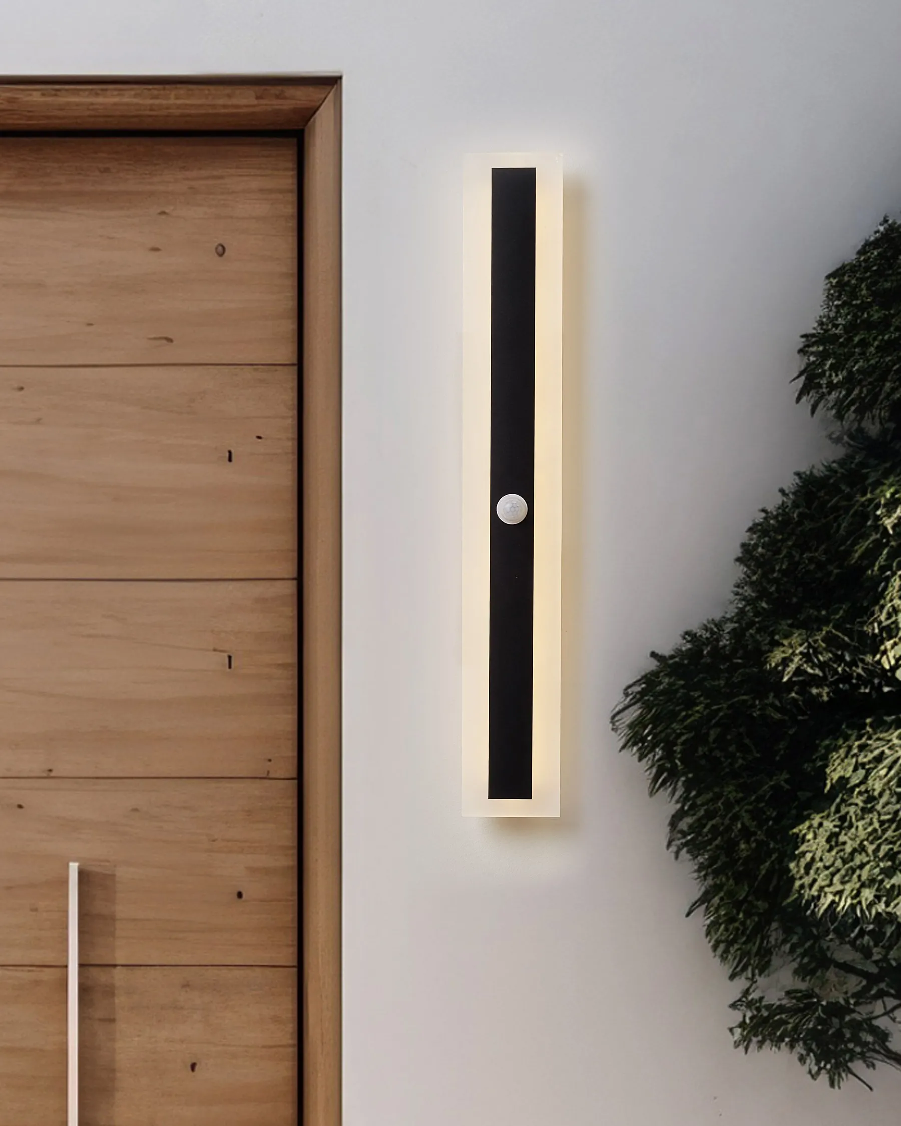 LED Außenwandleuchte SAVANE mit Bewegungsmelder Schwarz_866470