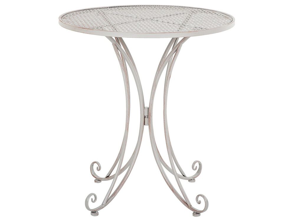 Bistro Table CILENTO 71 cm 71 cm Metal Grey