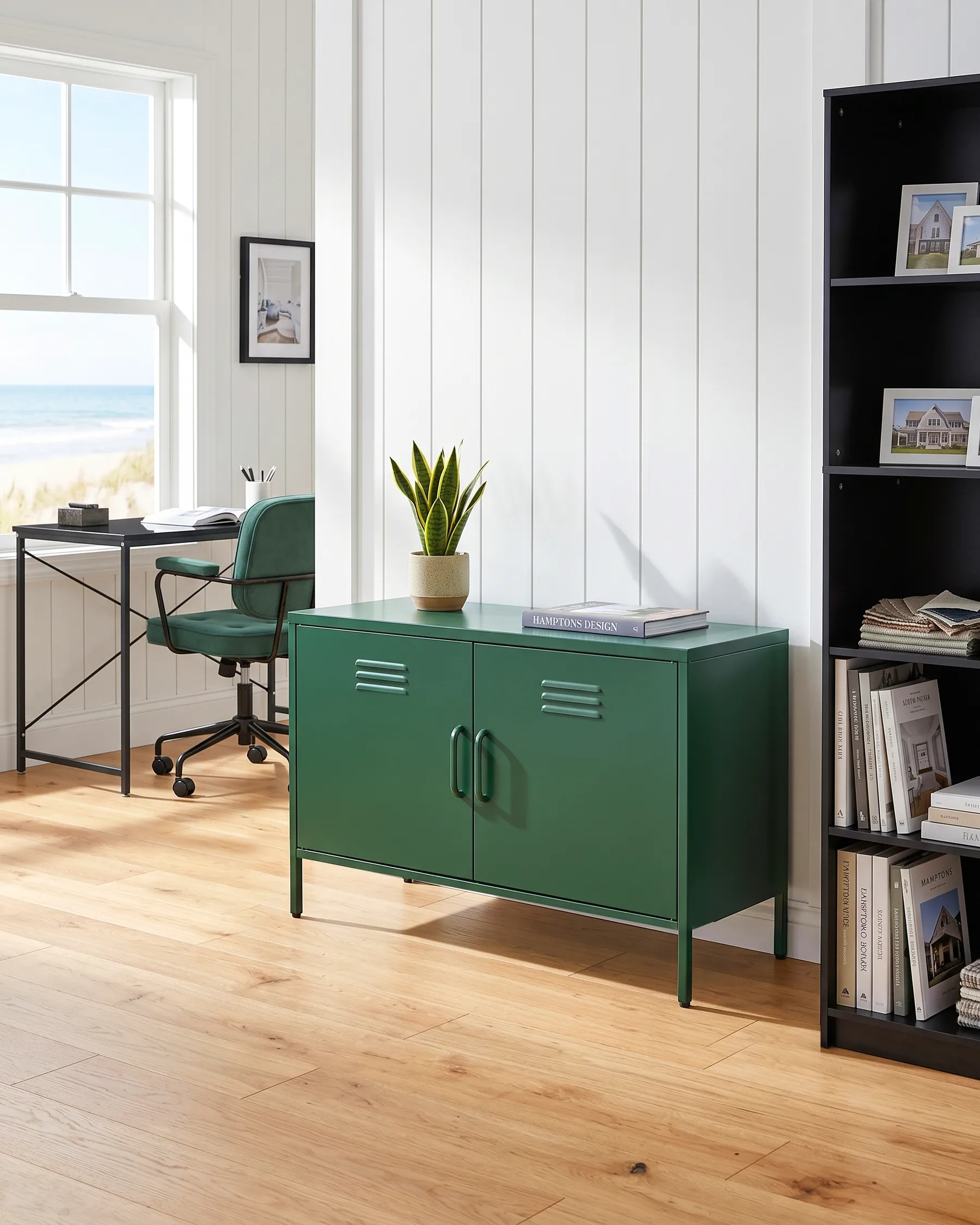 Büroschrank URIA Metall Grün_826142