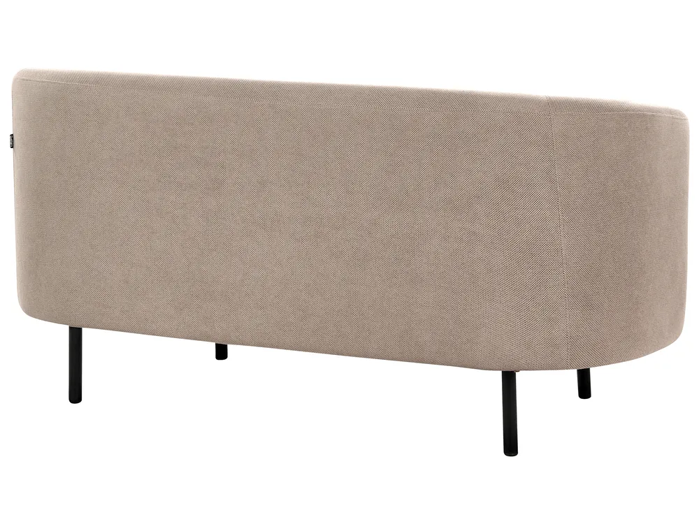Canapé 2 places LOEN Tissu Taupe_919615