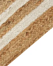 Teppich MENGEN Beige 160 x 230 cm Jute_885102