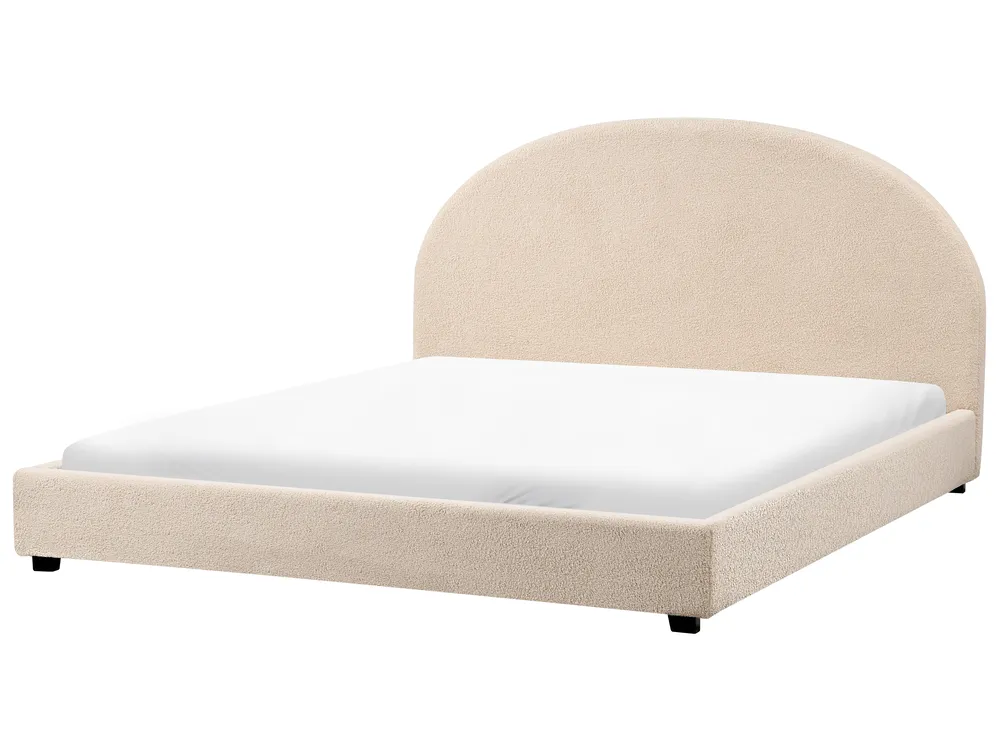 Waterbed Boucle VAUCLUSE 180 x 200 cm (EU Super King) Beige_976170