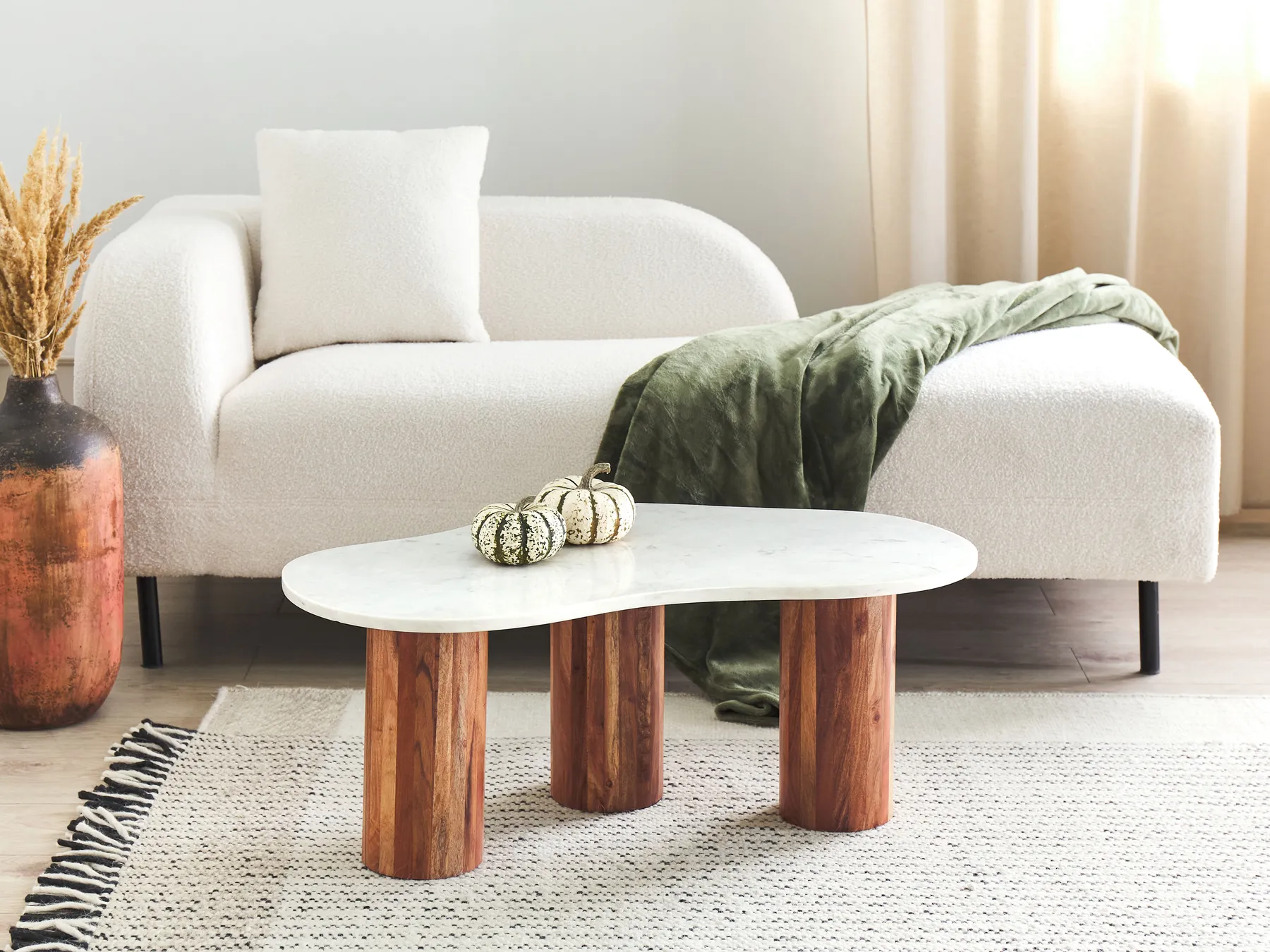 Couchtisch CASABLANCA Marmor Weiß_883236