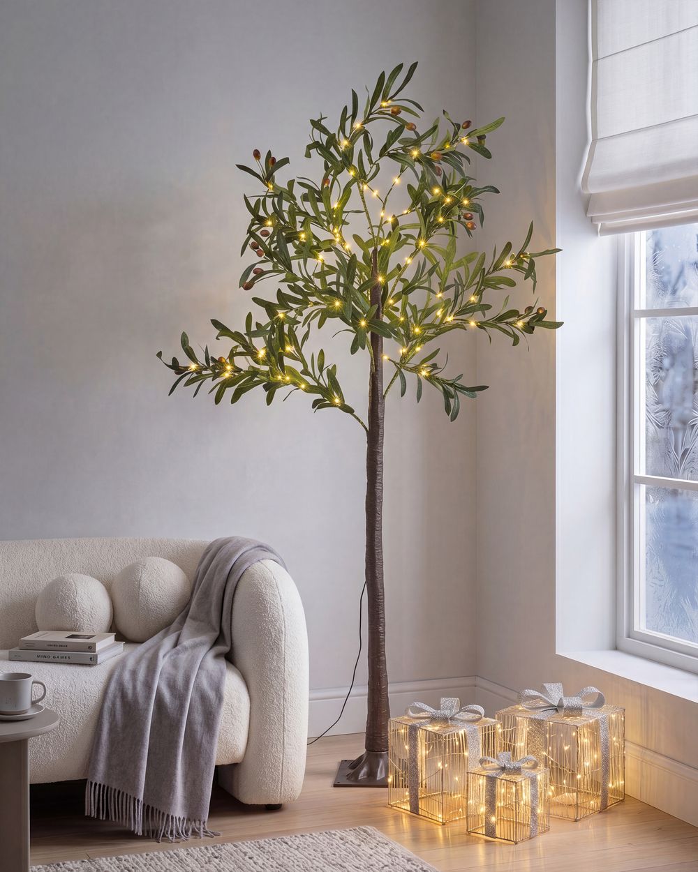 Décoration extérieure LED CELIONI 180 cm Arbre Vert