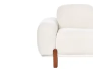 Sofa Set 4-Sitzer ODNES Bouclé Weiß_1053449