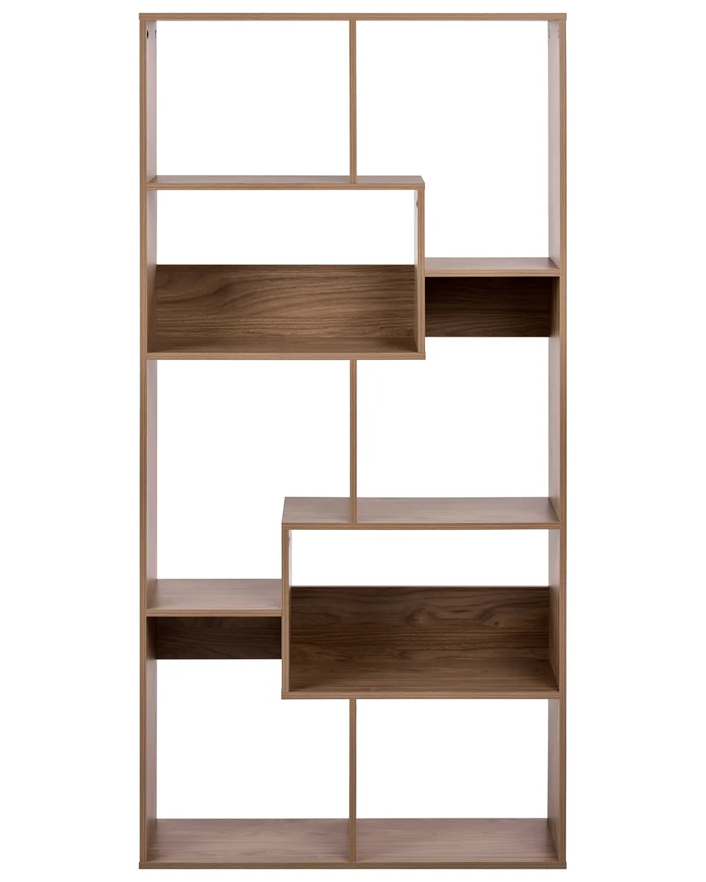 Bücherregal mit 6 Ebenen CHATEH 180 cm Braun_1072342