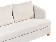 Sofa 3-Sitzer RATTVIK Bouclé Cremeweiß_1066689