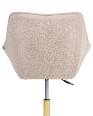 Desk Chair ARDELLE Boucle Beige_1083880