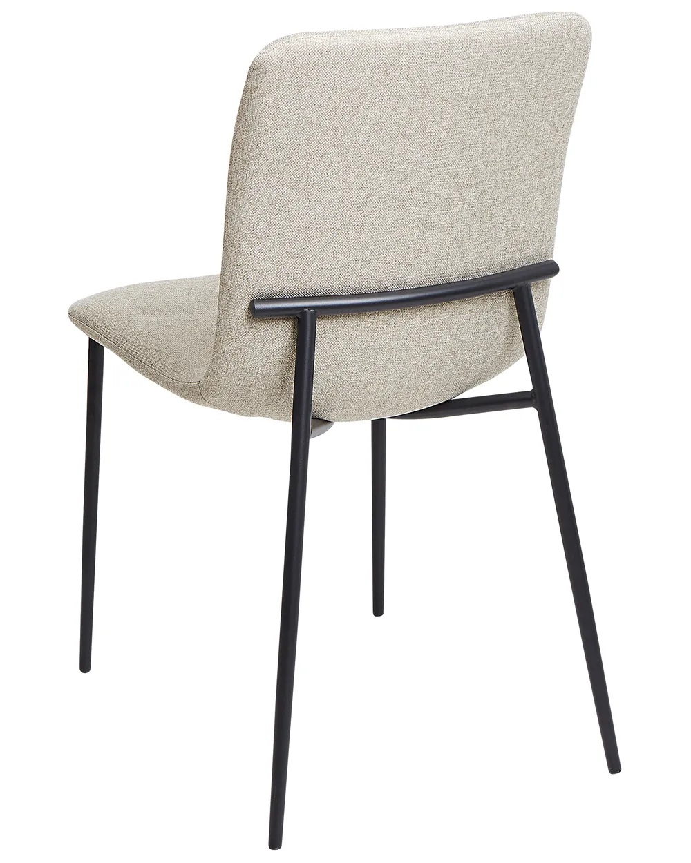 Set of 4 Dining Chairs GLENDIVE Fabric Light Beige_928976