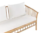 Lounge Set mit Tisch 4-Sitzer MAGGIORE Bambus Hellbraun_835824