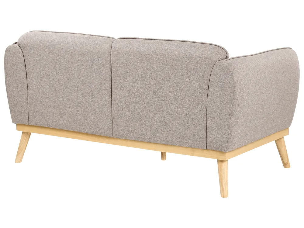 Sofa 2 Seater LJUNG Fabric Light Brown_1076394