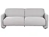 Sofa 3 Seater SALAND Fabric Grey