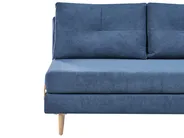 Sofa Set 6-Sitzer JERSLEV Stoff Blau_1013790