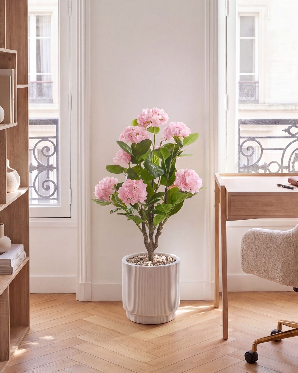 Artificial Plant HORTENSIUM 90 cm Pink