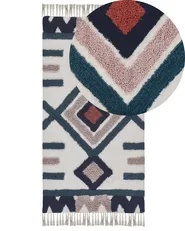 Teppich KOZLU Bunt 80 x 150 cm Baumwolle_816974