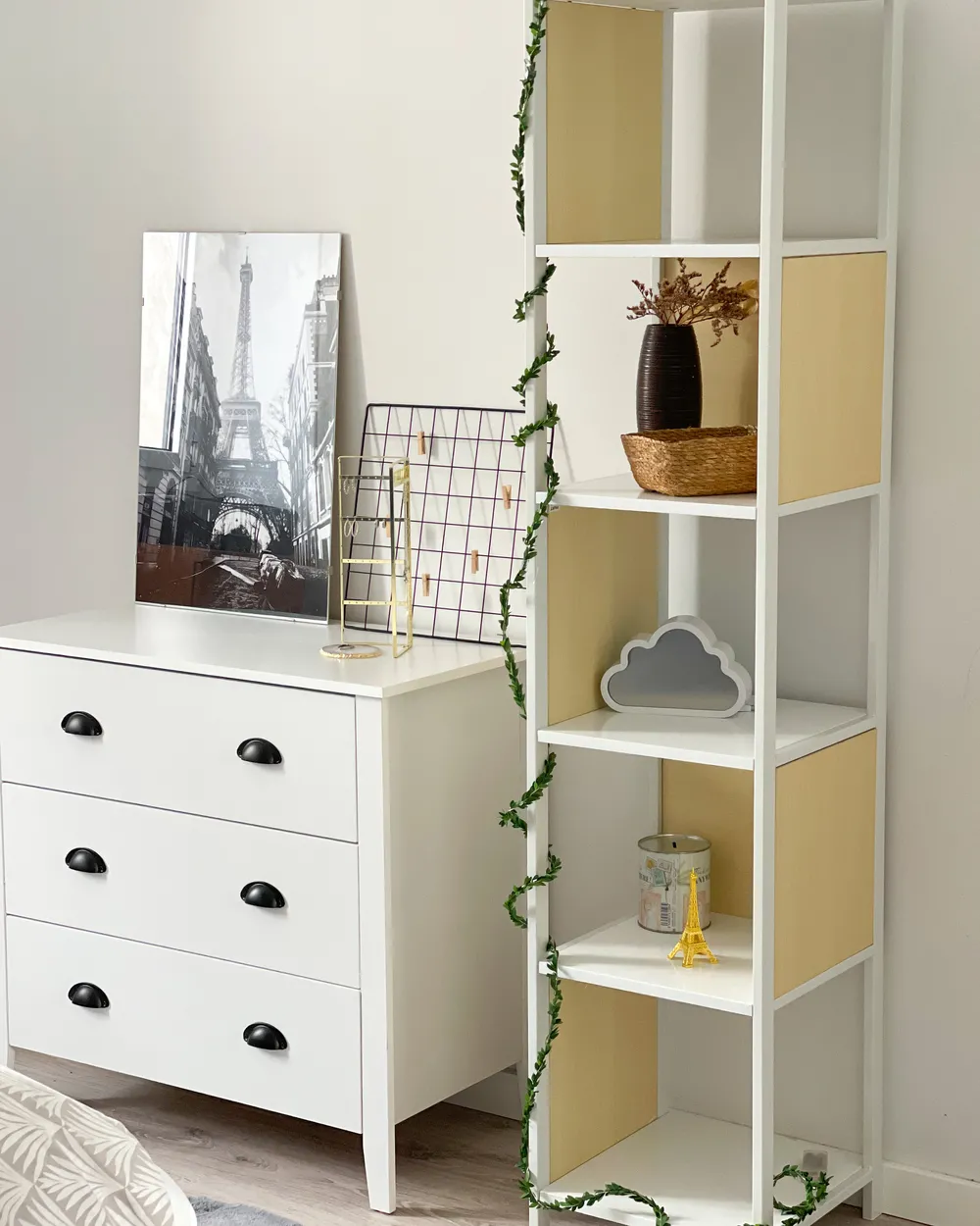 5 Tier Shelving Unit BOGOTA 165 cm White_937965