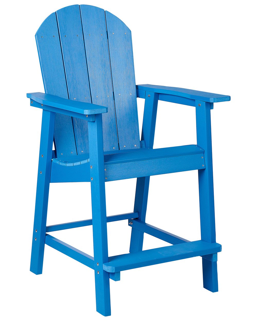 Vrtni barski stolček ADIRONDACK Sintetični material Modra
