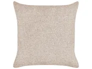 Linksseitige Chaiselongue MERI mit Stauraum Kunstleinen Hellbraun_937727