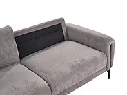Bank 3-zits SKARO Chenille Taupe_1156593