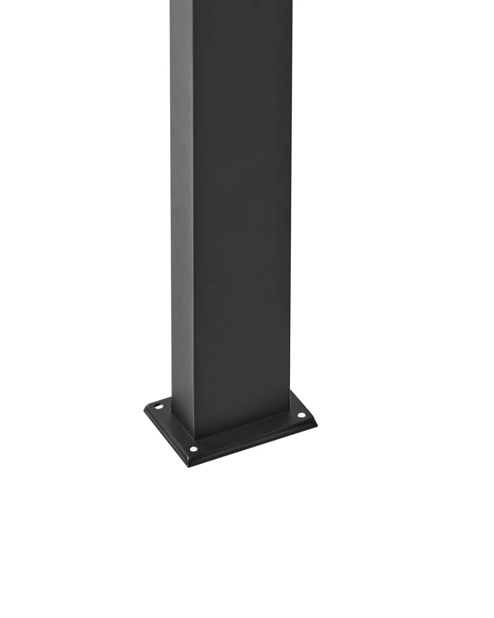 Solar LED Pollerleuchte POPLAR mit Bewegungsmelder Schwarz_943855