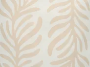 Gartenkissen 2er Set ALISMA Pflanzenmuster 30 x 50 cm Hellbeige_1135666