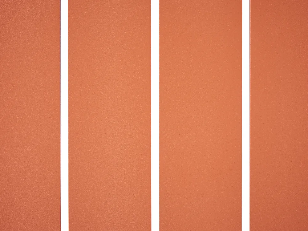 Ensemble de salon de jardin avec table 2 places TERRACINA Métal Orange_826685