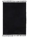 Teppich BITLIS Schwarz 140 x 200 cm Baumwolle
