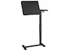 Laptoptisch manuell höhenverstellbar SCHOLA 70 cm x 40 cm Schwarz