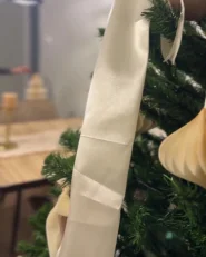 Weihnachtsbaumschmuck 20er Set JOLSTRA Papier Beige_1168360